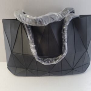 NWT black tile handbag